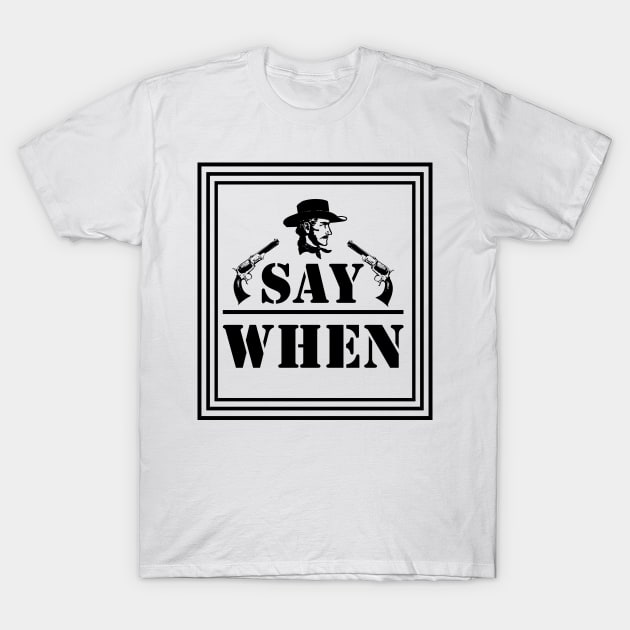 aaron rodgers say when shirt T-Shirt by shimodesign